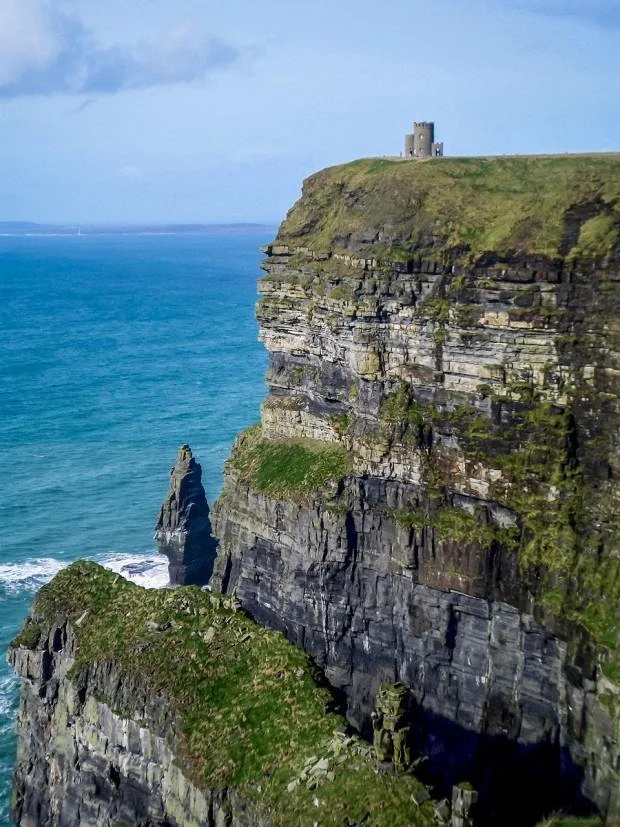 O'Brien's Tower in Ireland on top of the cliffs