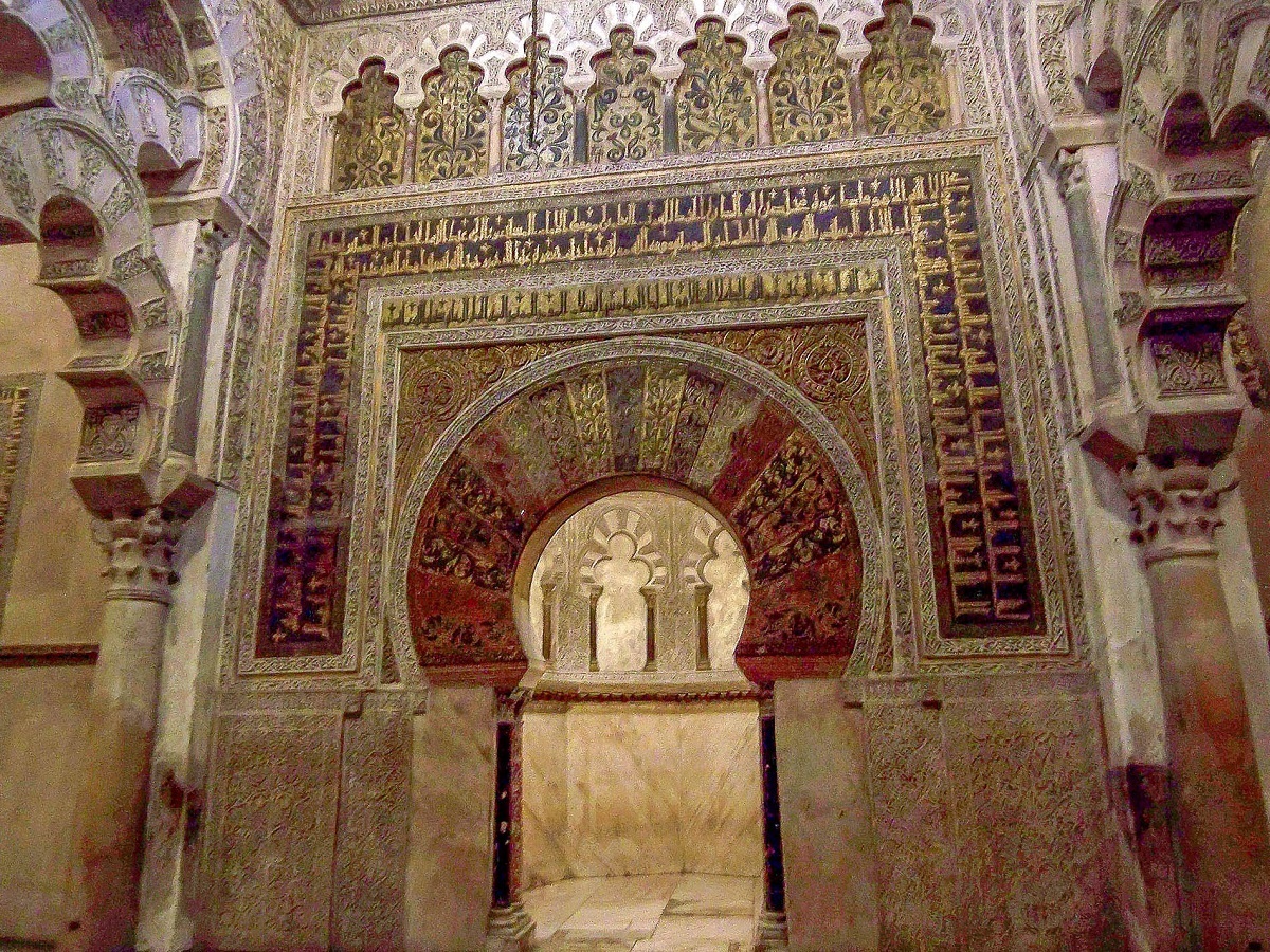 Inside the Mosque-Cathedral of Córdoba