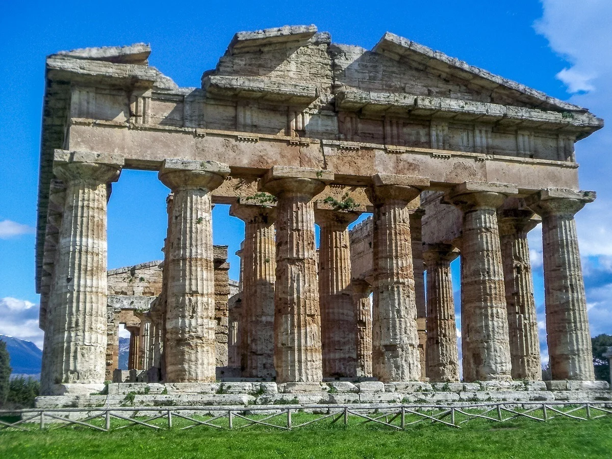 The Temple of Hera II, one of the most famous Greek temples in Italy
