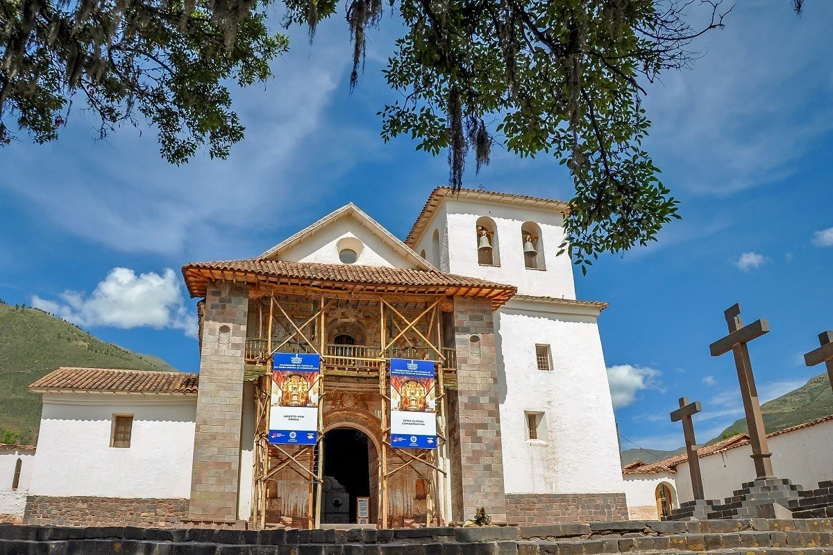 Exterior of the Church of San Pedro of Andahuaylillas