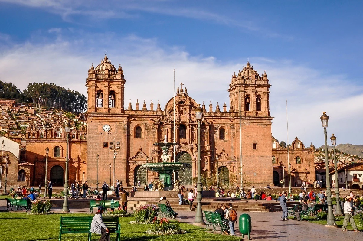 The Cathedral of Santo Domingo in Cusco, Peru