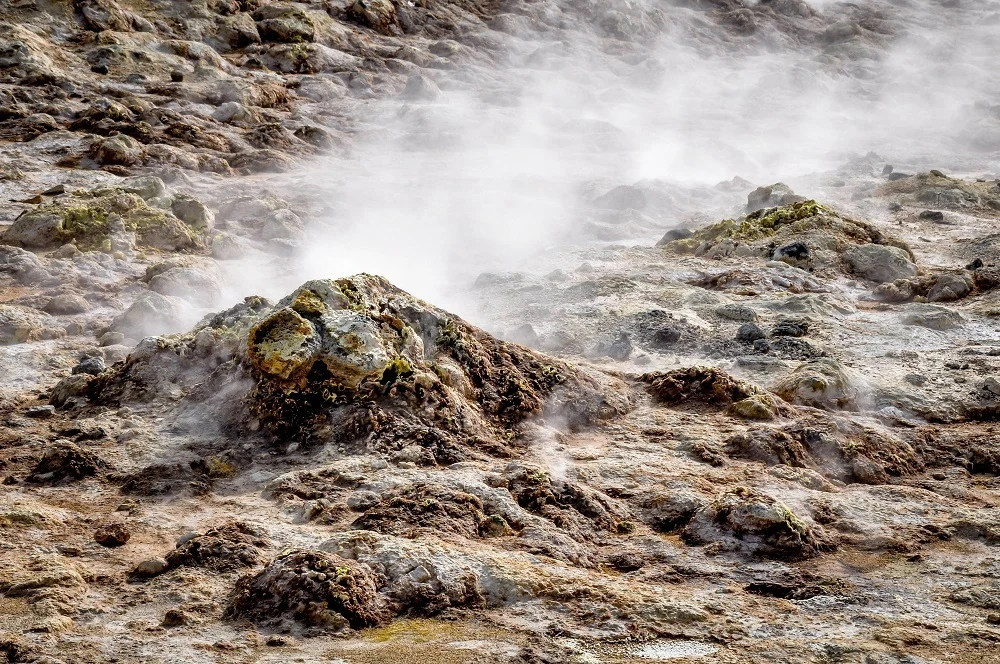 Hverir sulfur vents near Myvatn