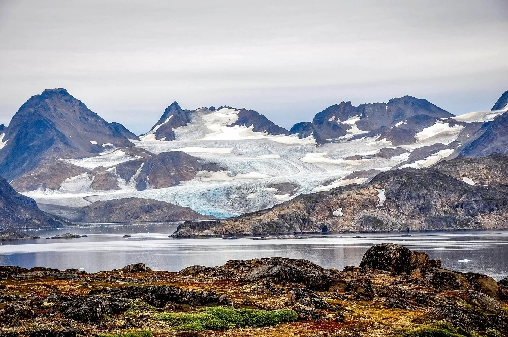 Glacier near Kulusuk Greenland