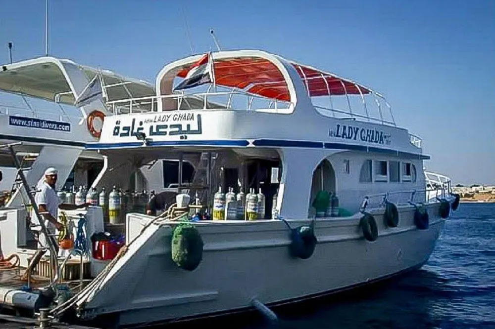 Lady Ghada boat for scuba diving in Sharm el Sheikh Egypt