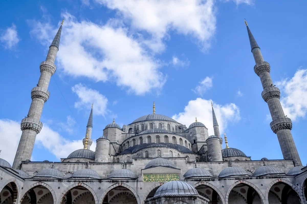 The Blue Mosque, one of the top must see sites in Istanbul
