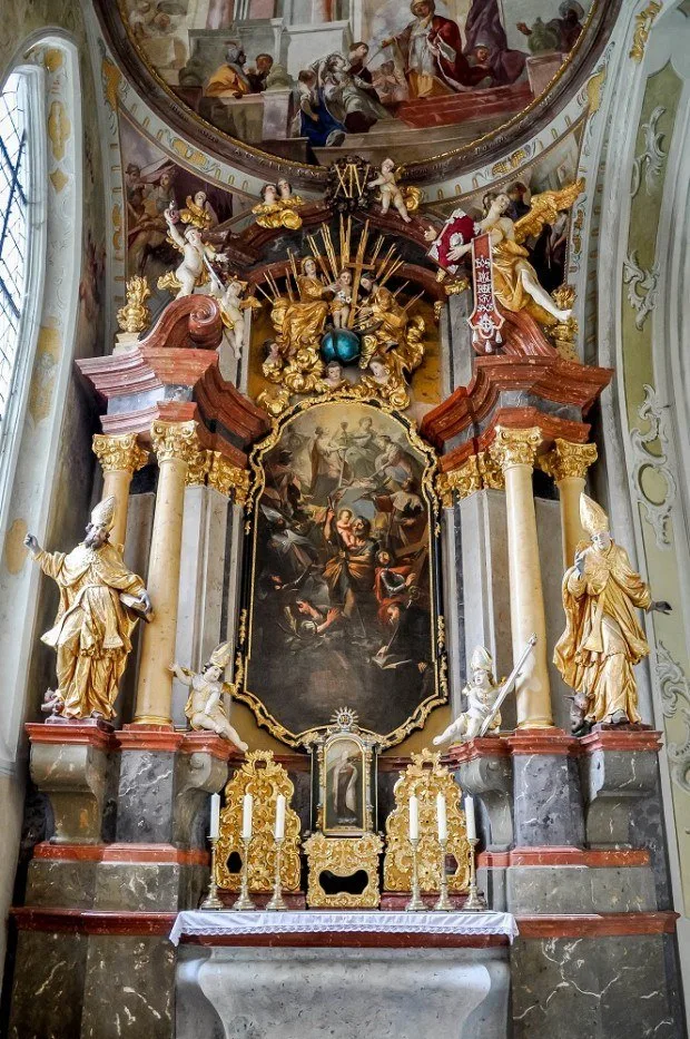 Altar in the Cathedral of Assumption of Our Lady