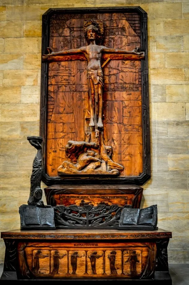 Crucifix in St. Vitus Cathedral