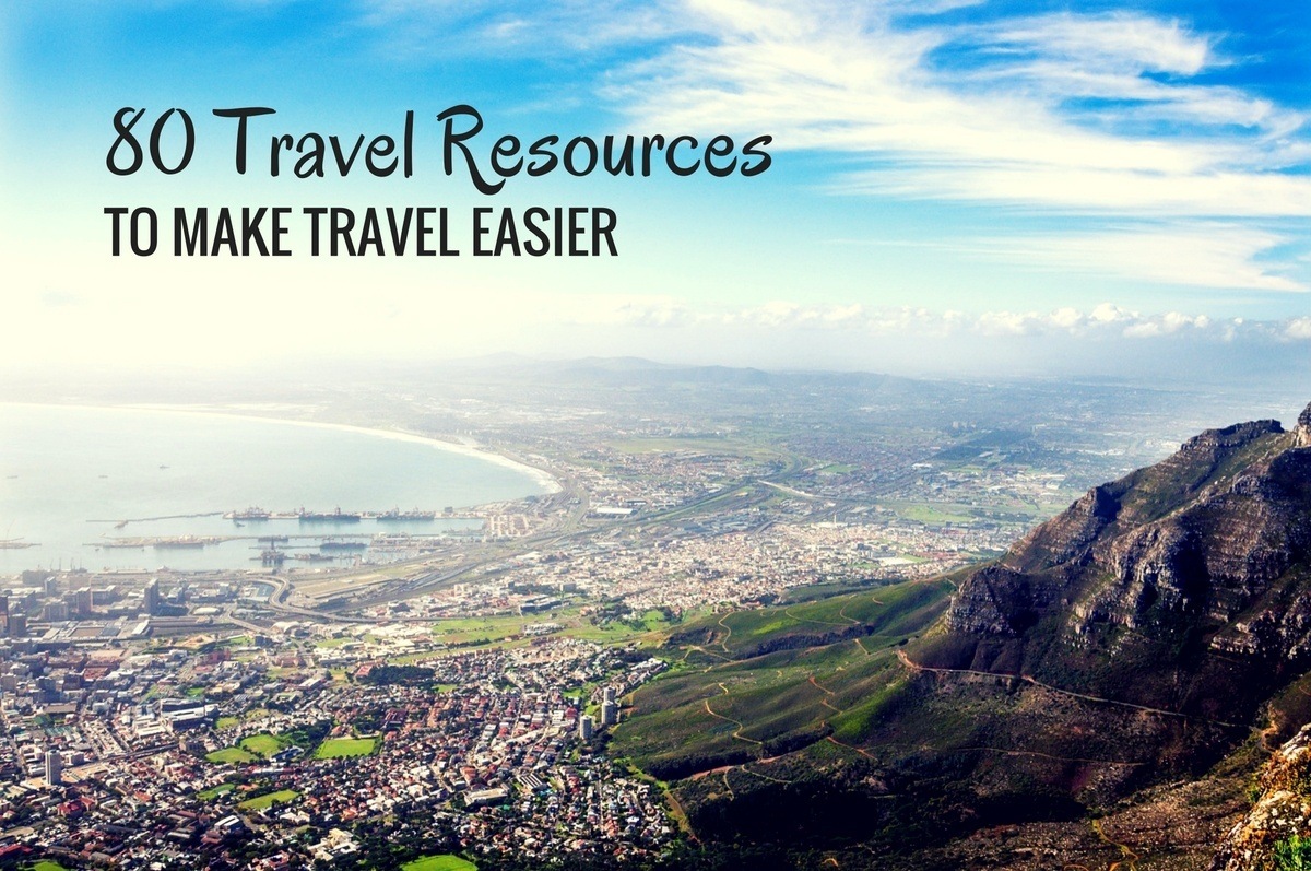 80 travel resources to make travel easier