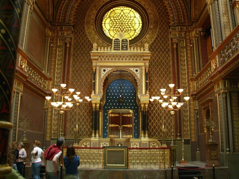 The Spanish Synagogue in the Prague Jewish Quarter