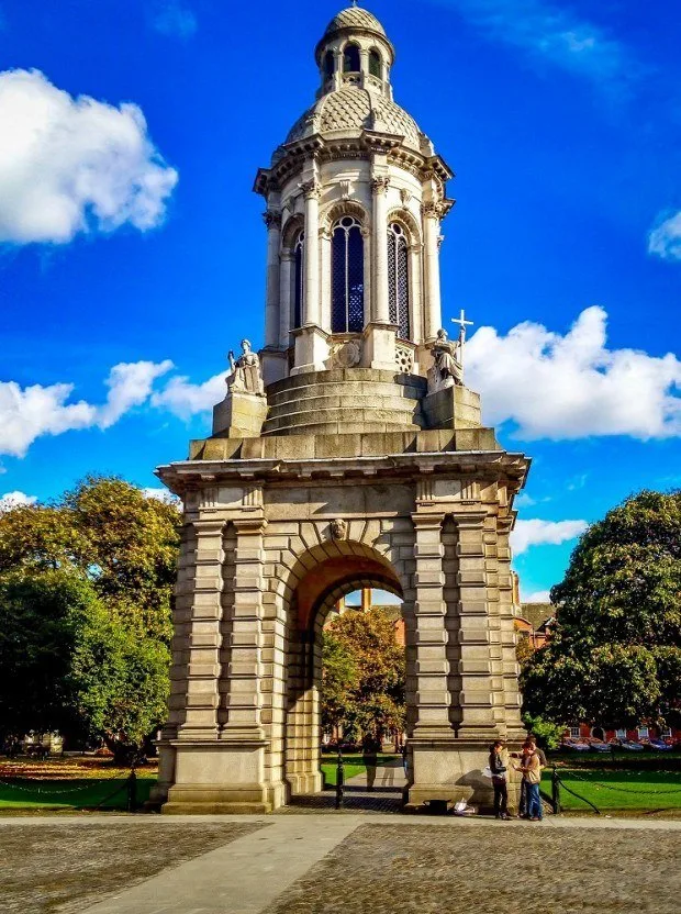 Gate of Trinity College Dublin