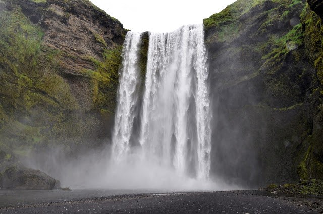 Skogafoss waterfall in Southern Iceland