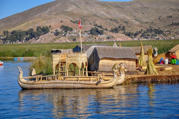 Visiting the Uros Islands is one of the unique things to do in Peru