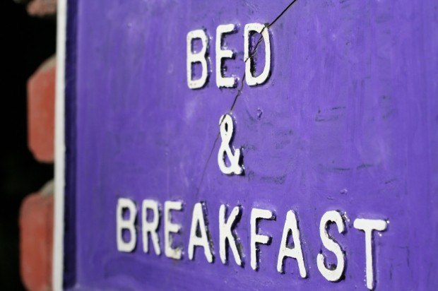 Bed & Breakfast sign