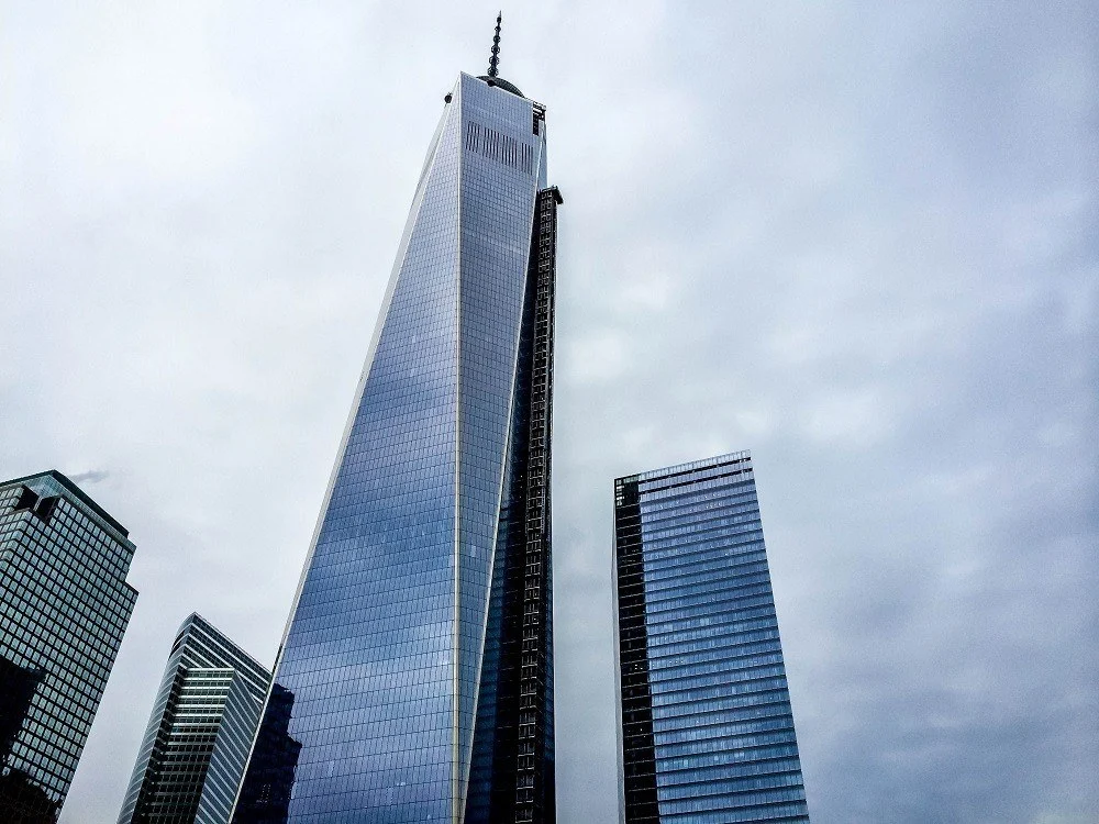 Newly constructed One World Trade Center