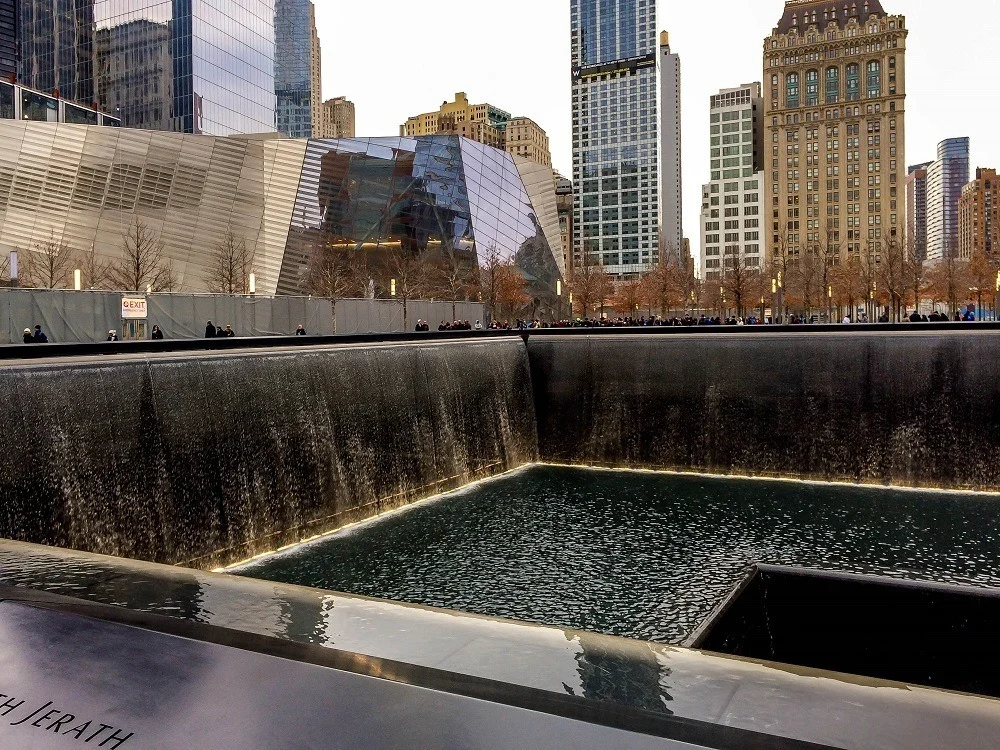 Pool at the September 11 Memorial