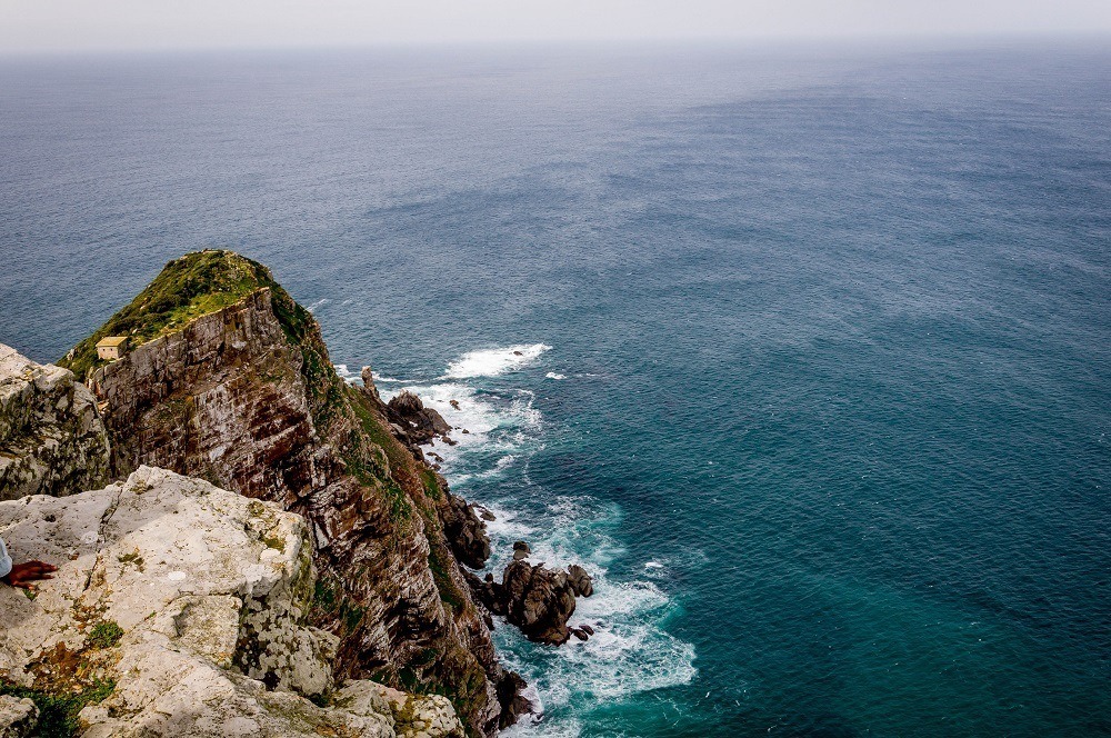 View of ocean from the Cape Point Lighthouse