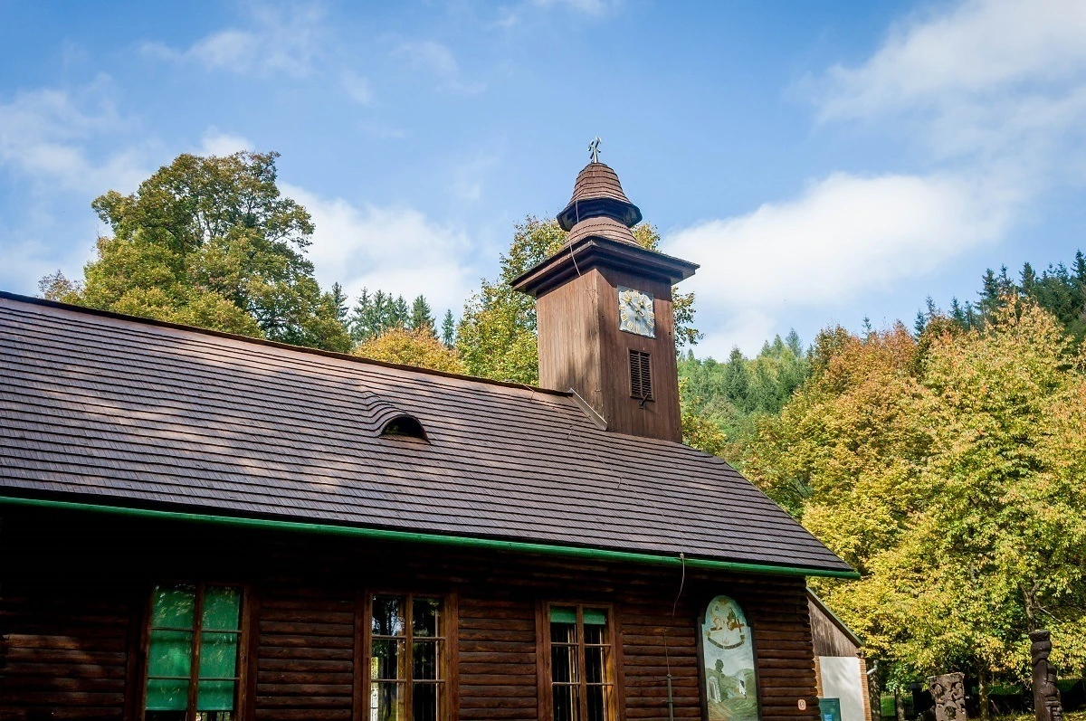 The small church at the Slovak Mining Museum