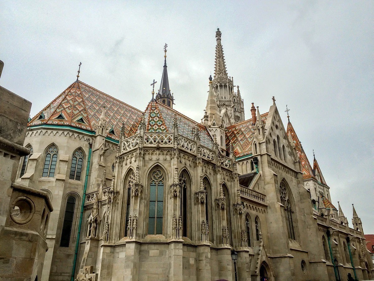 The St. Matthias Church on Castle Hill in Budapest
