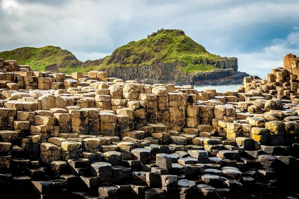The Giant's Causeway on the Antrim Coast Road in Northern Ireland