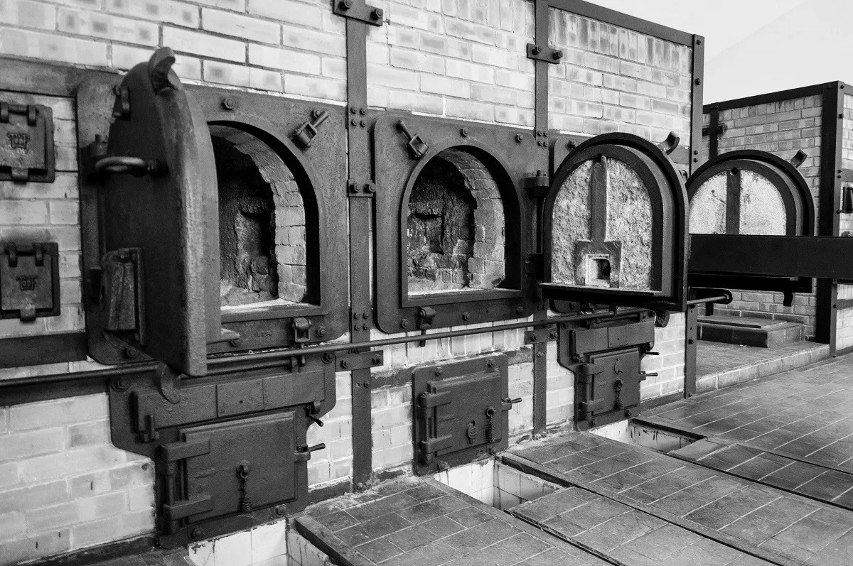 The concentration camp ovens at Buchenwald