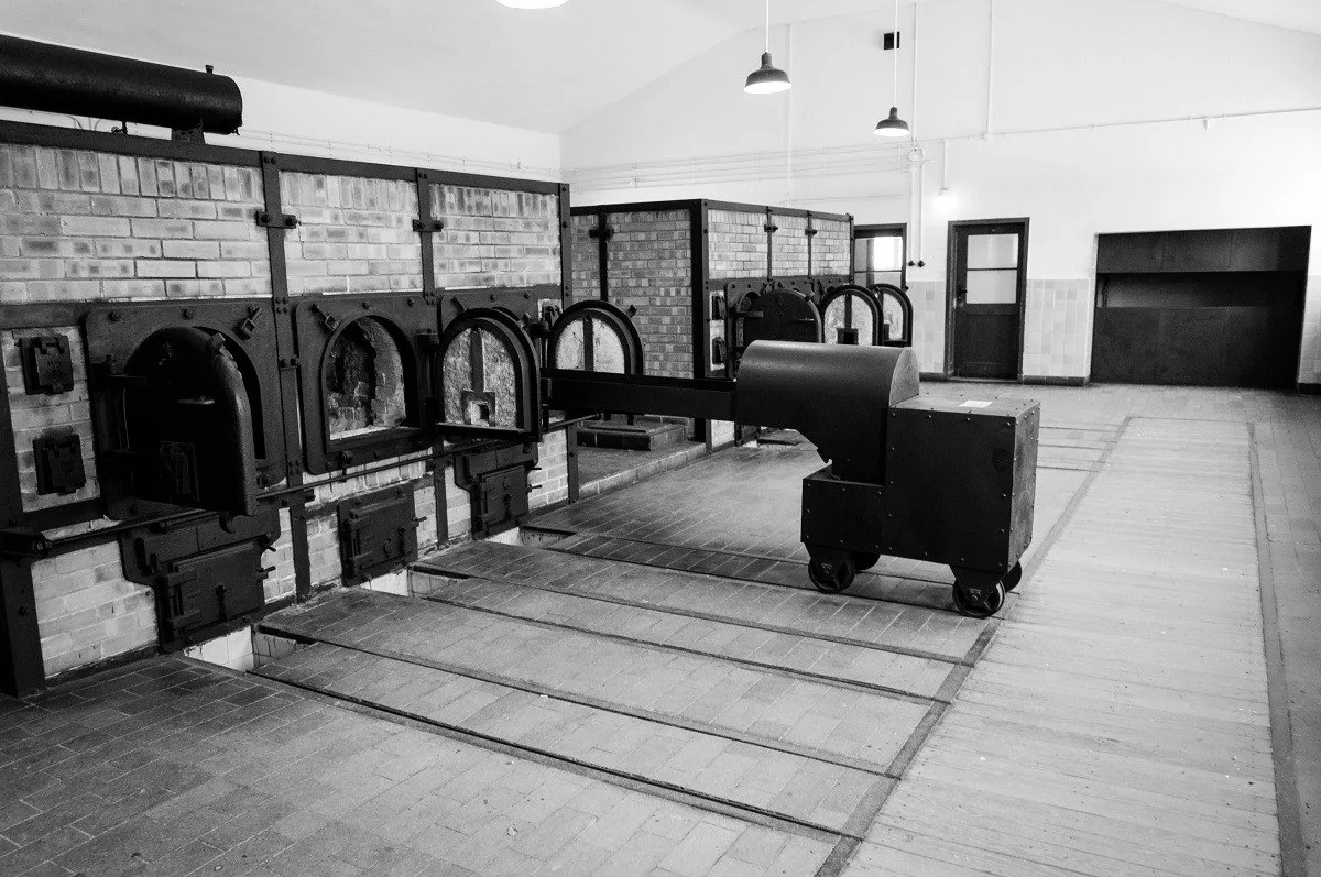 The Buchenwald Camp crematory ovens