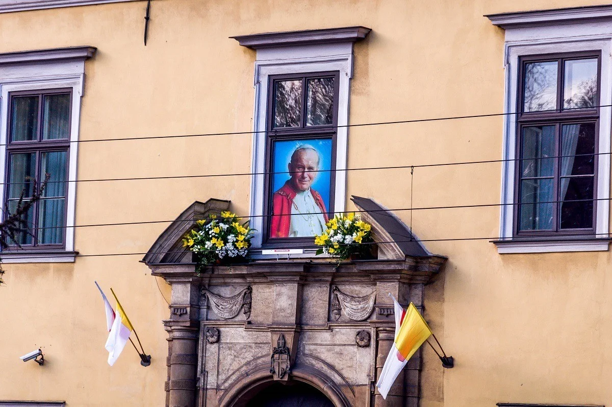 Pope John Paul II's residence in Poland