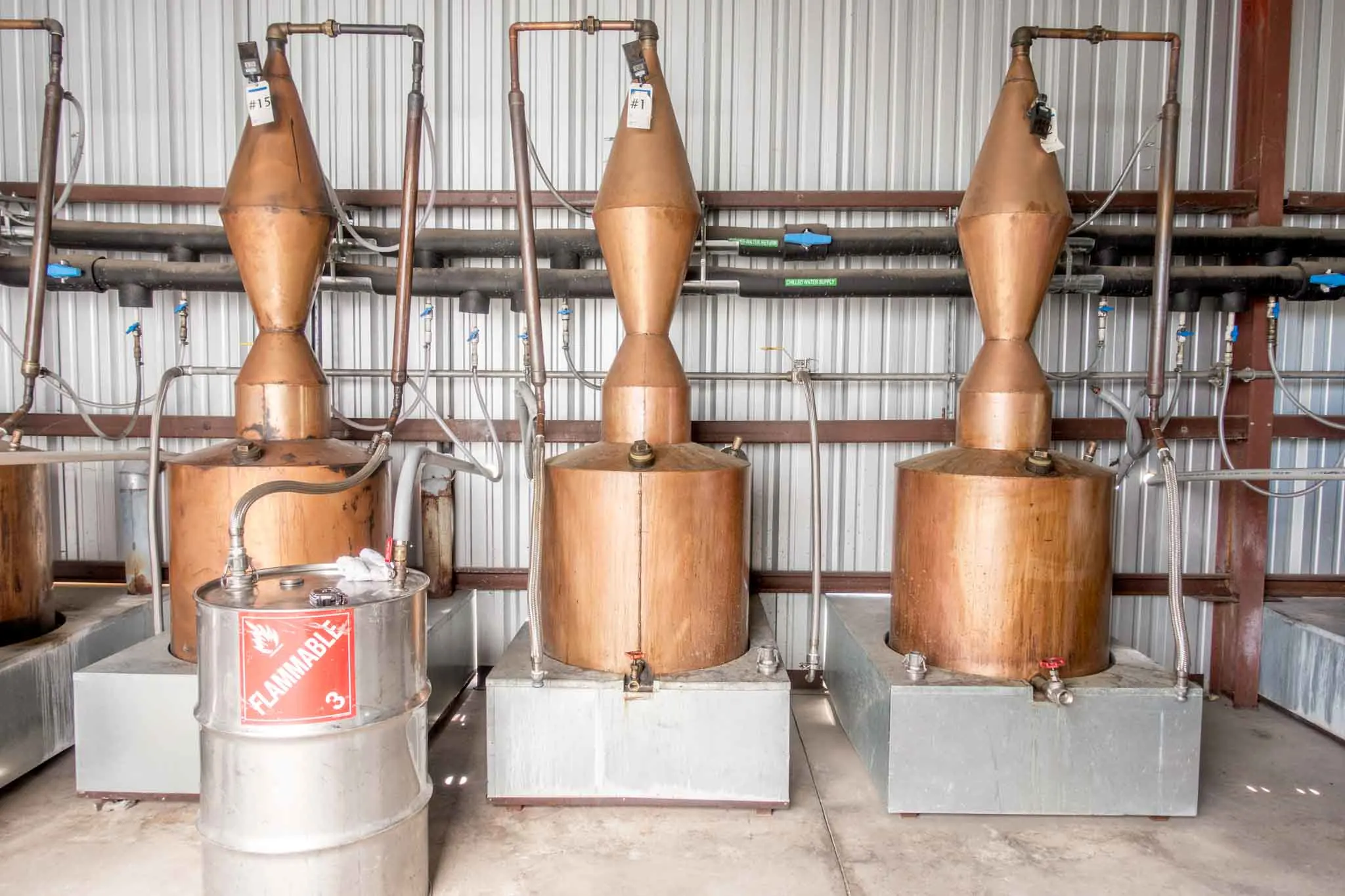 Dripping Springs Texas vodka and gin are made in small copper stills