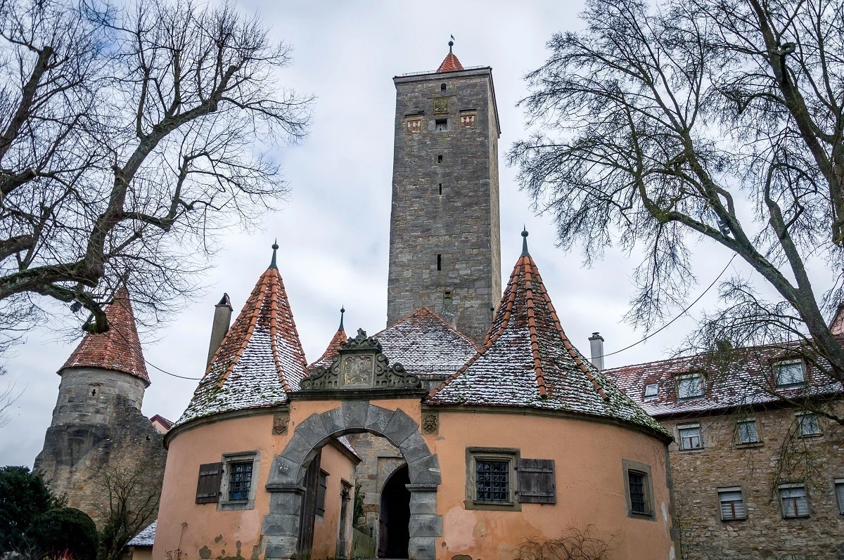 The Castle Gate in Rothenburg