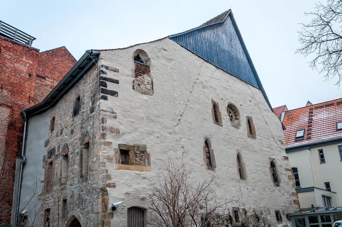 Exterior of the old Erfurt synagogue