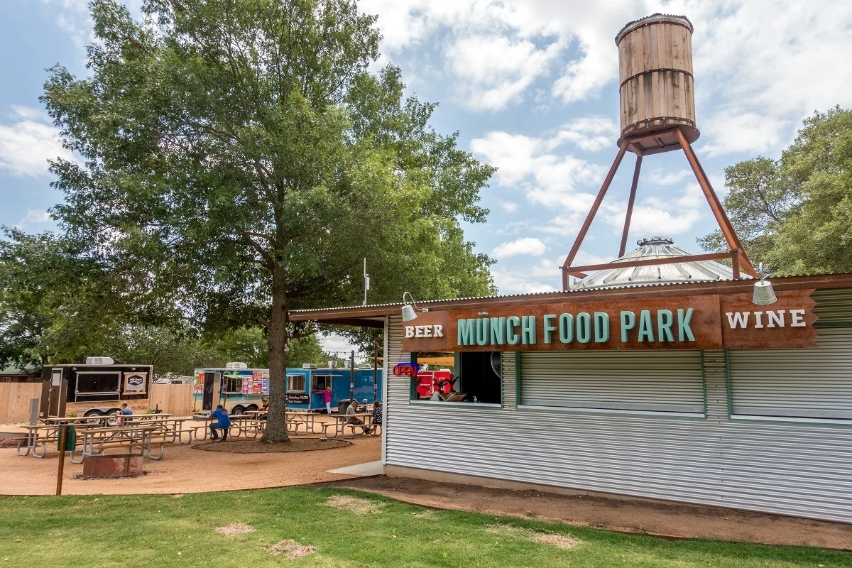 A food truck park