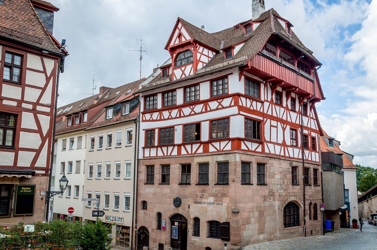 The Albrecht Durer House, one of our favorite Nuremberg photos