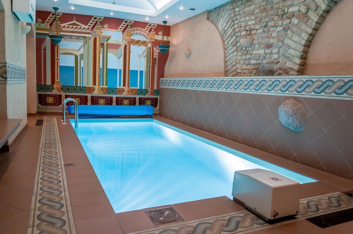 Small indoor pool