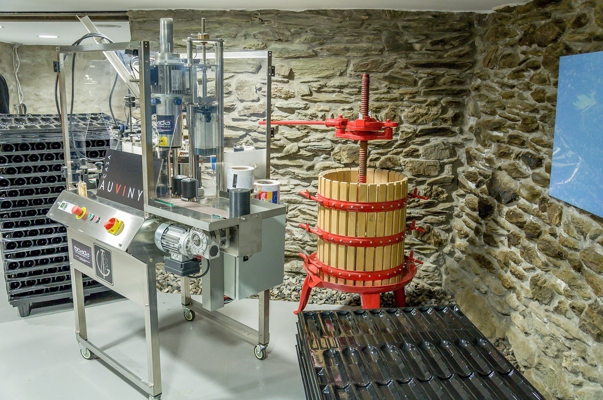 Wine production equipment