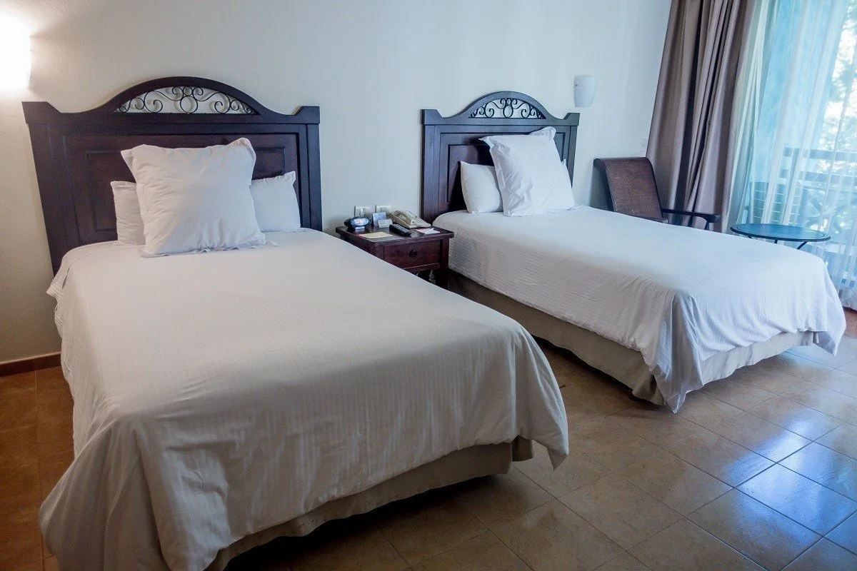 Standard room at the Occidental Grand Xcaret near Playa del Carmen