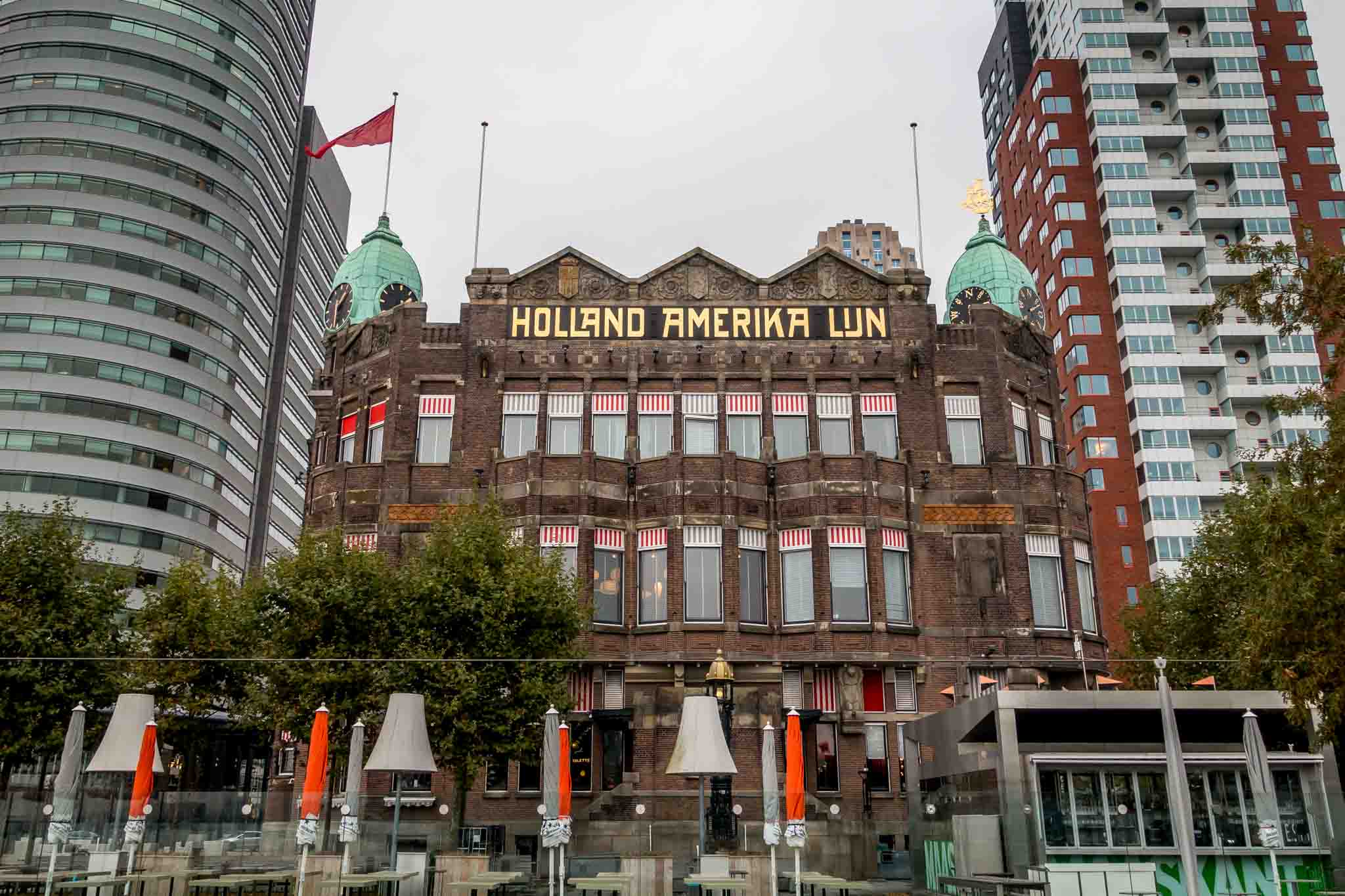The original Holland America Lines headquarters is now the Hotel New York