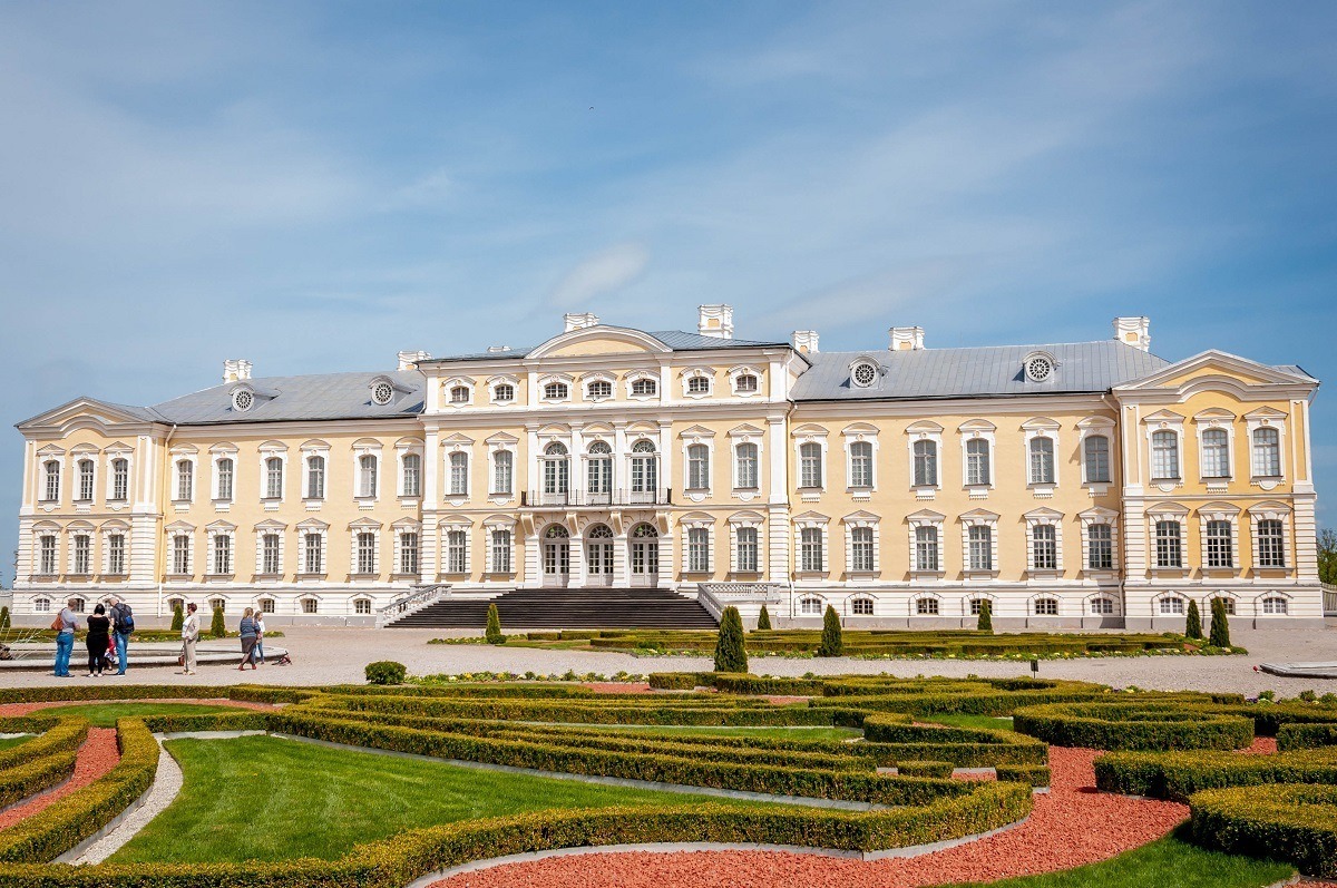 Rundale Palace and gardens