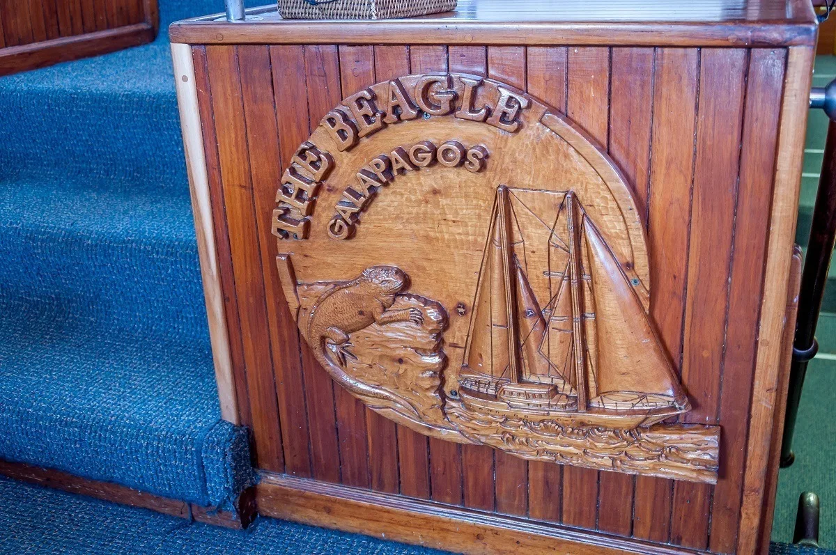 The Beagle Galapagos, a first class sailboat