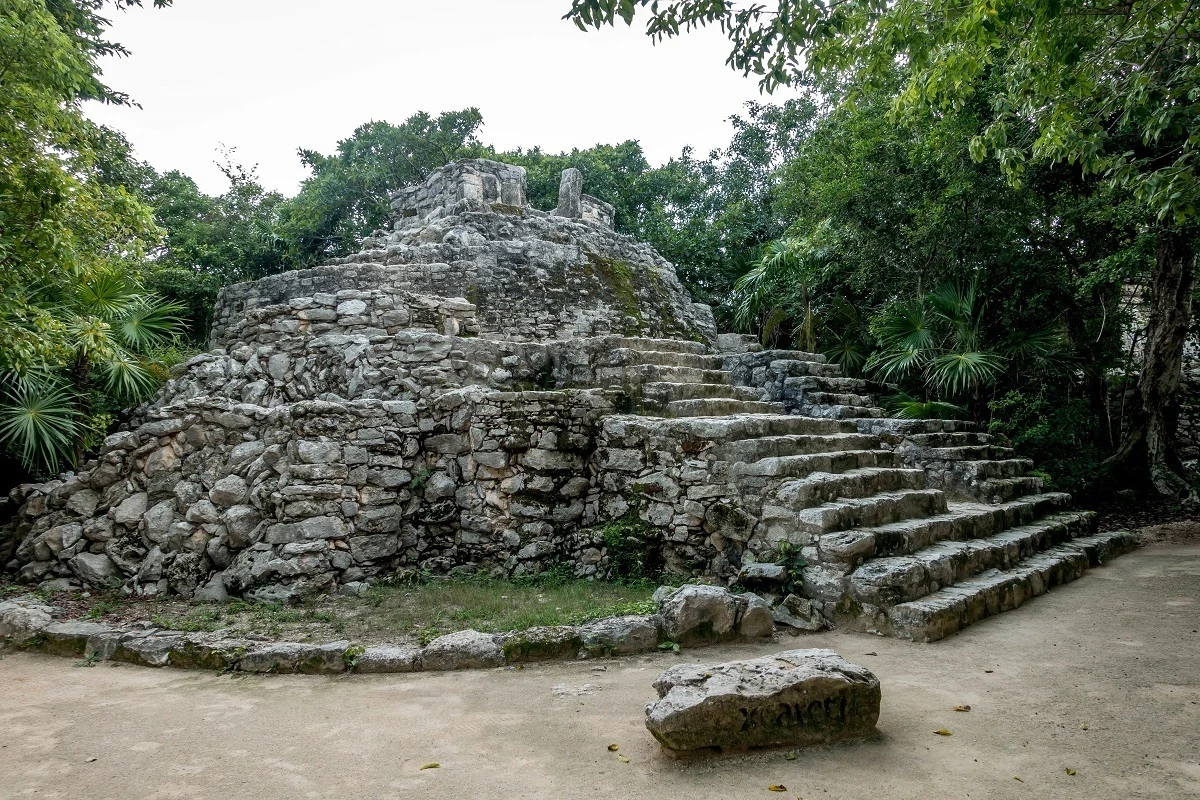 Ancient ruins in Mexico