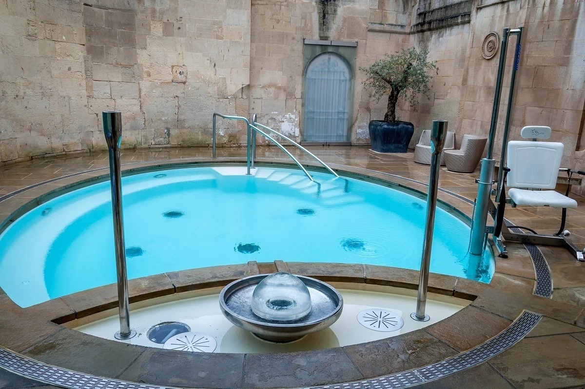 The small Cross Bath at the Thermae Spa