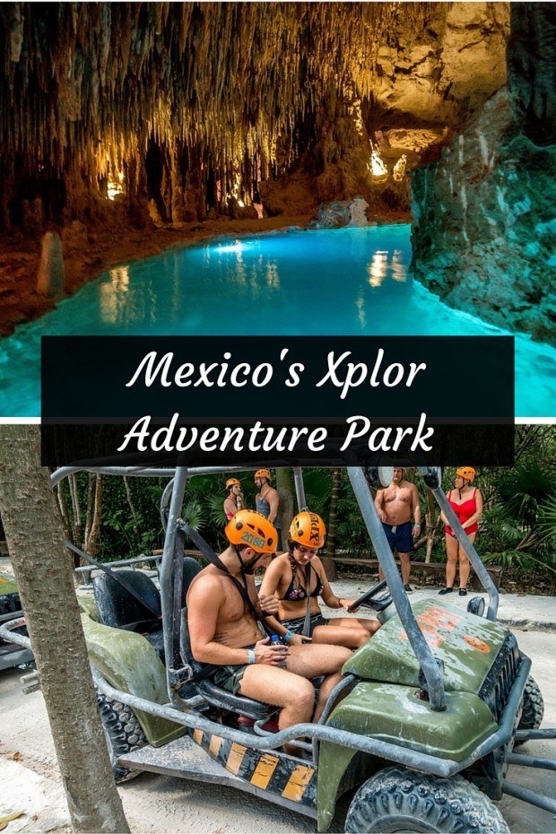 At Xplor adventure park, you can sail over treetops and swim in the underground rivers of Playa del Carmen, Mexico.
