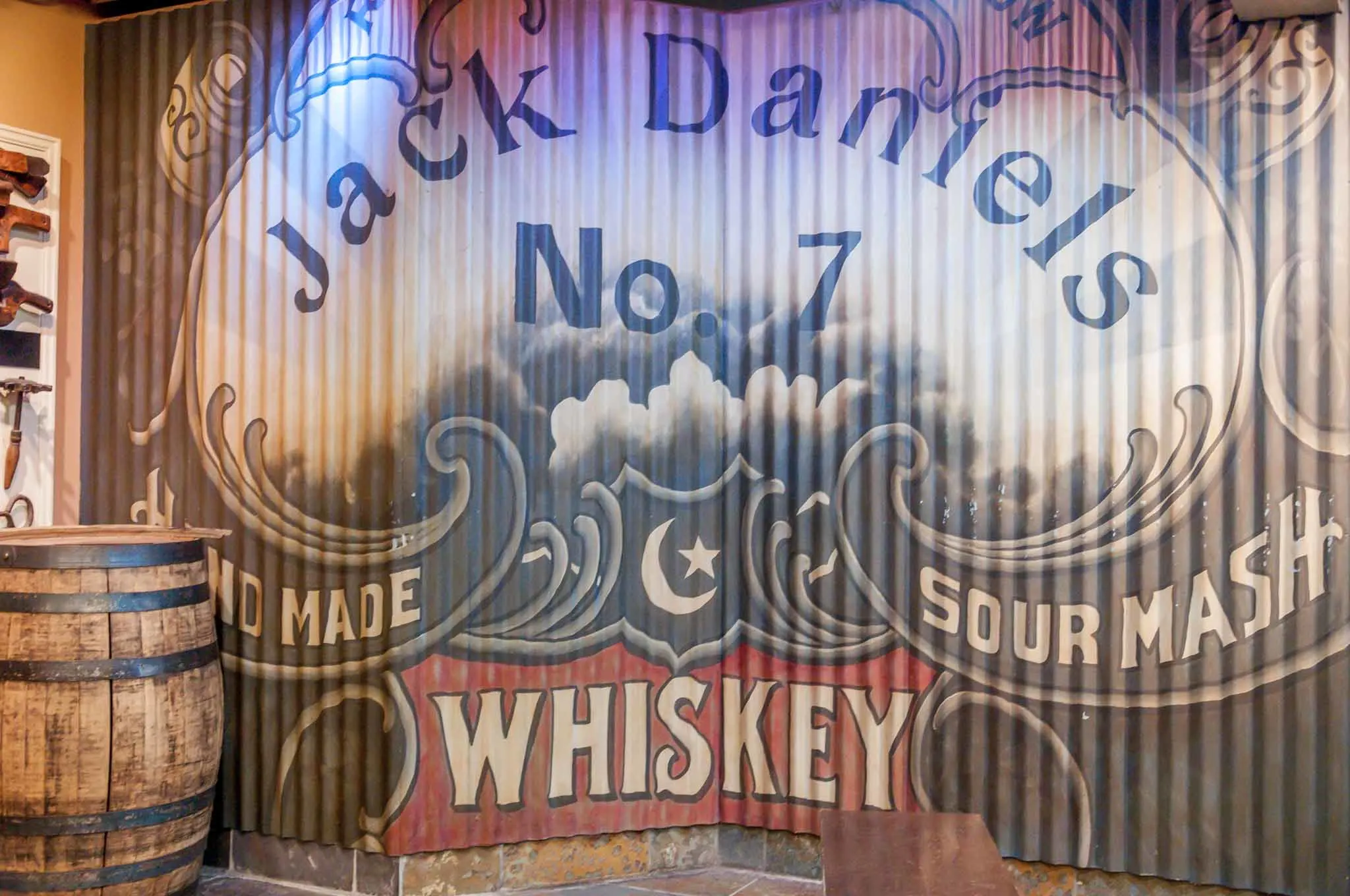 Jack Daniel's No. 7 Whiskey sign