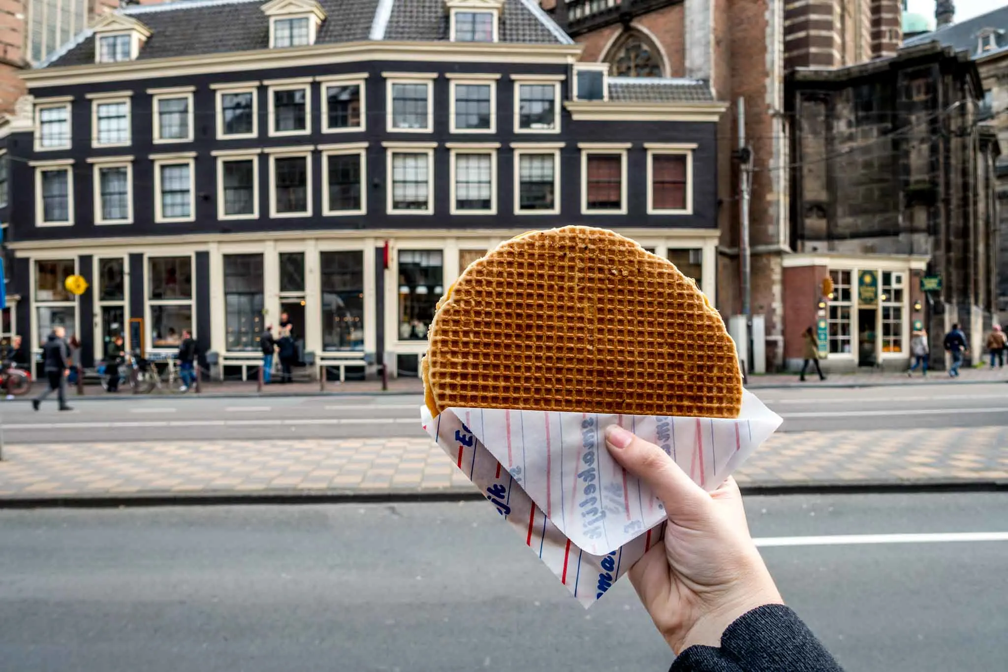 Stroopwafel in Amsterdam