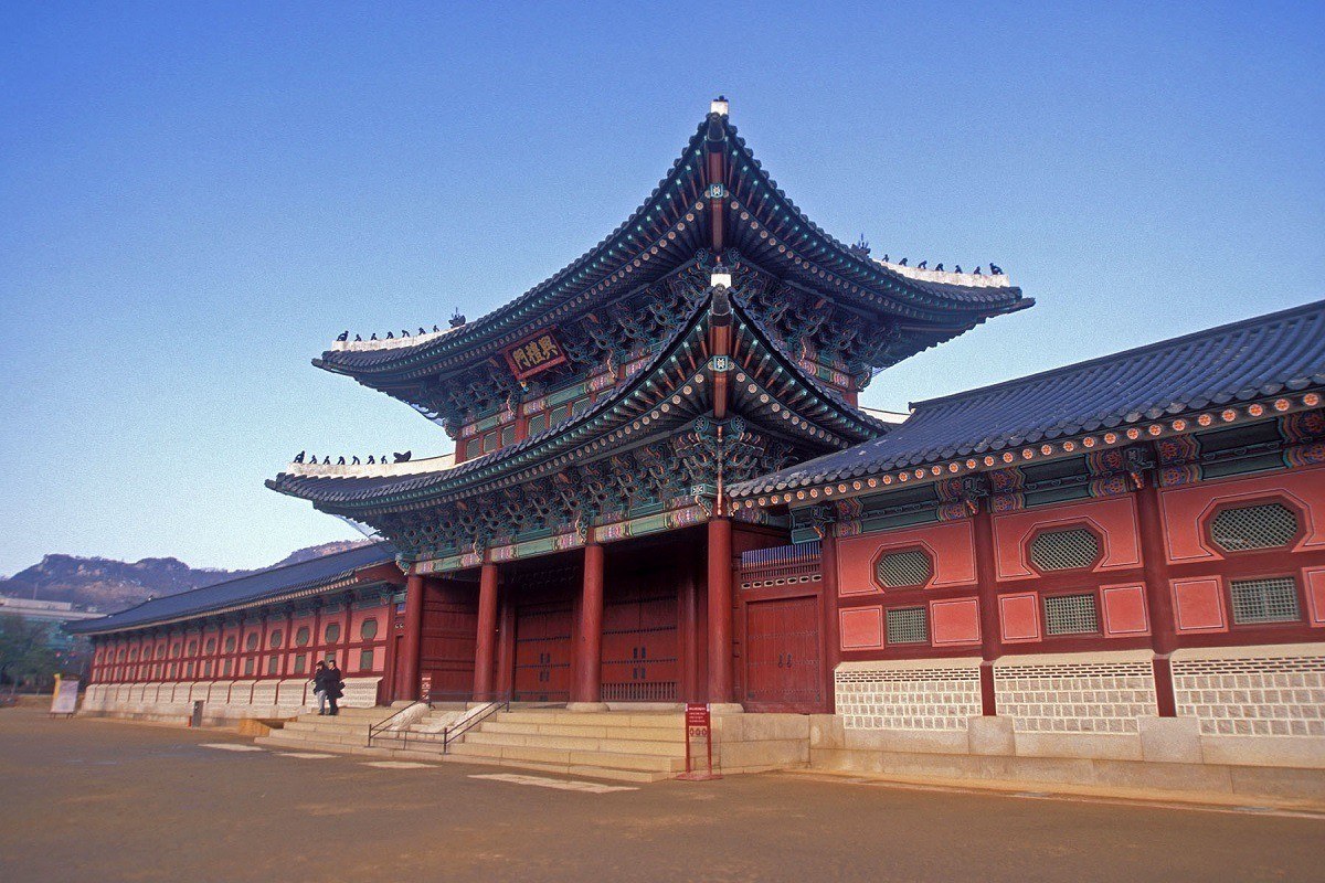 Gyeongbok Palace in Seoul, South  Korea
