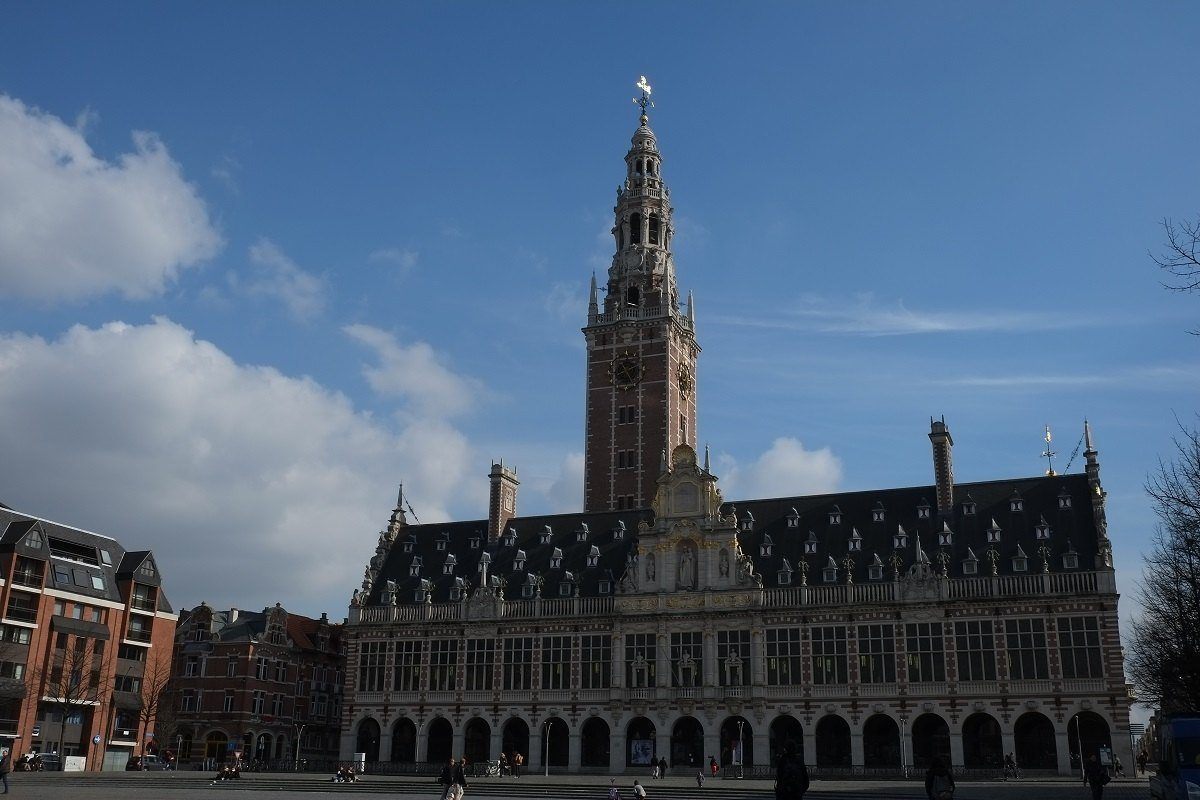 The University library in Leuven, Belgium.