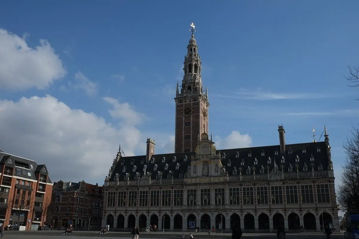 The University library in Leuven, Belgium.
