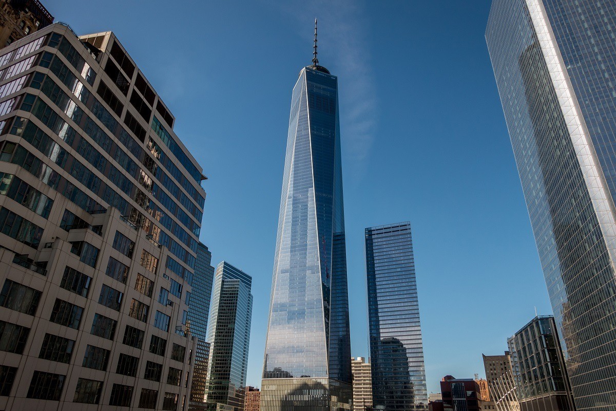 One World Trade Center in Lower Manhattan