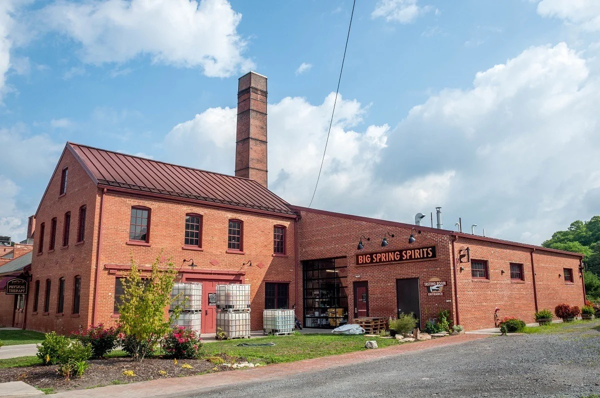 Red brick historic Match Factory now home to Big Spring Spirits