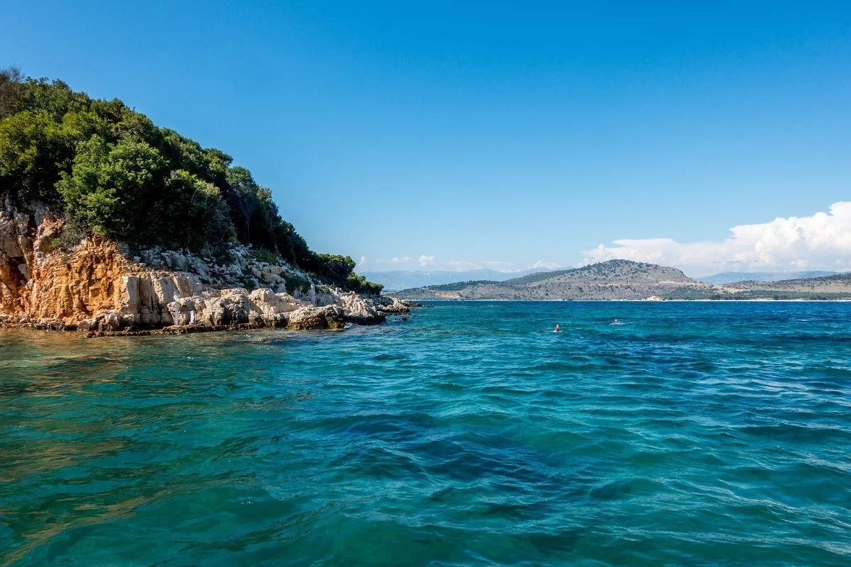Islands on the Albanian Riviera