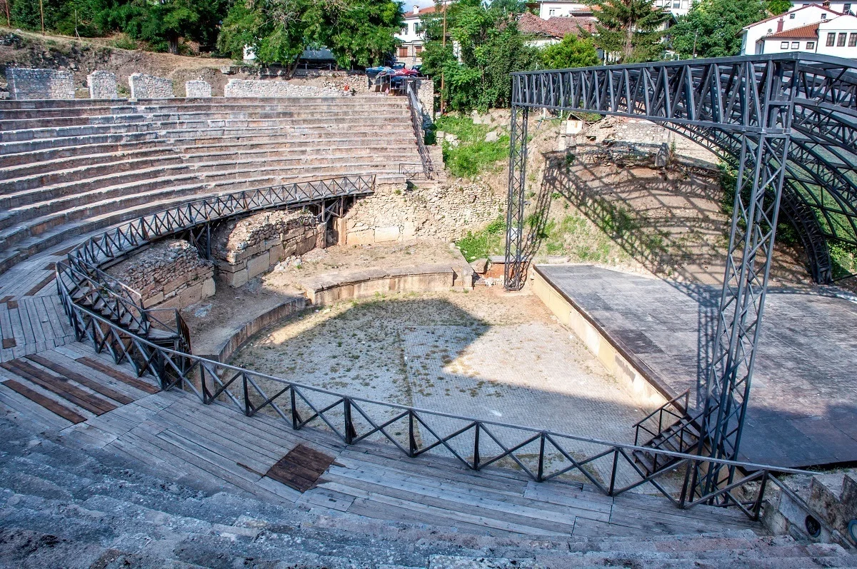 The Ancient Theater in Ohrid