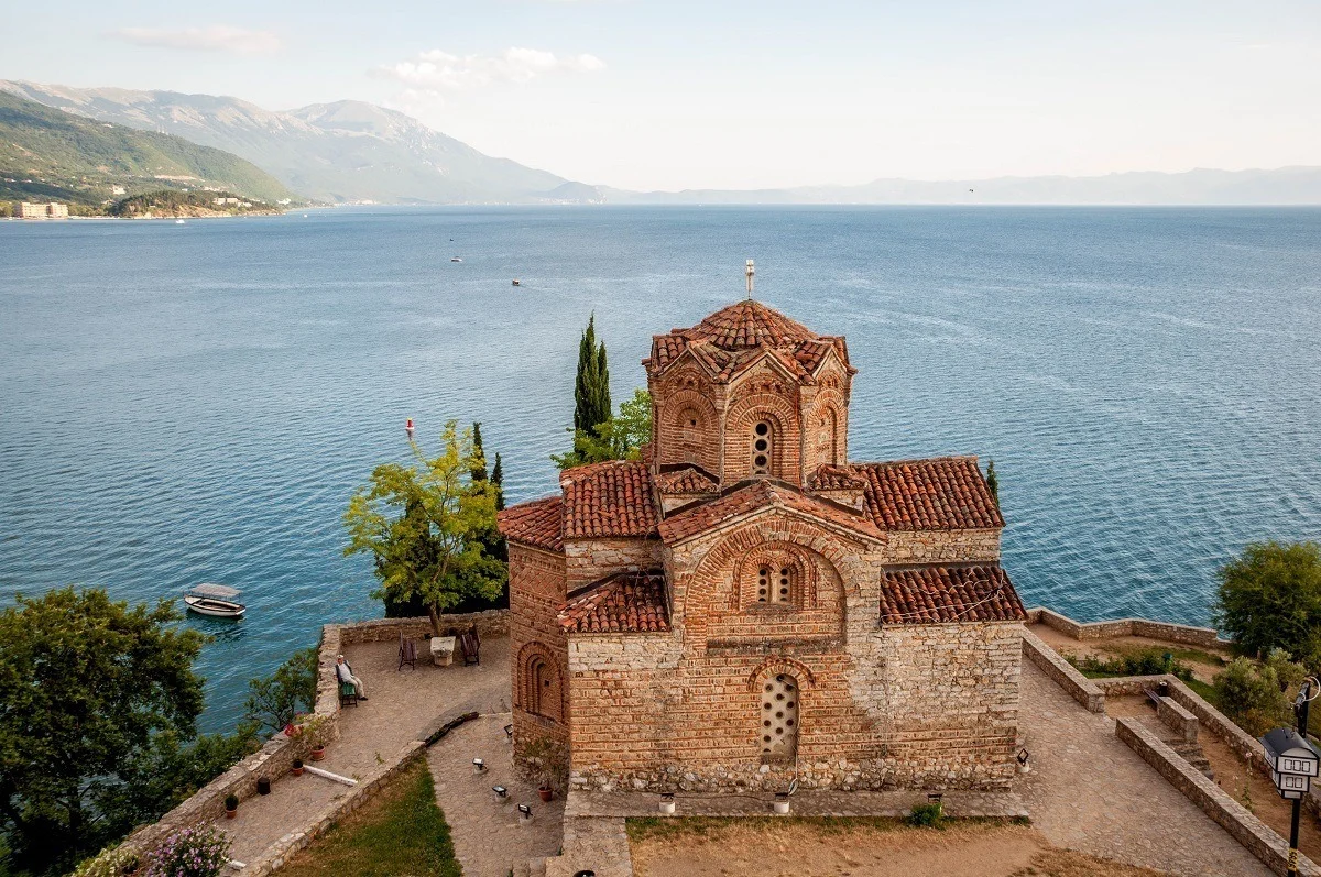 Church of Saint John at Kaneo in Lake Ohrid